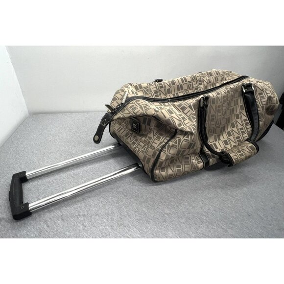 Kenneth Cole Reaction Beige 22" Rolling Duffel Bag Travel Carry On Wheeled Bag - Picture 12 of 16